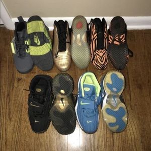 Men Nike athletic shoes.